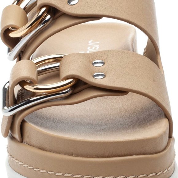 J/SLIDES Baha Summer Platform Sandal Size 7 - Picture 3 of 8